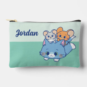 Anime Tom, Jerry, and Tuffy Accessory Pouch