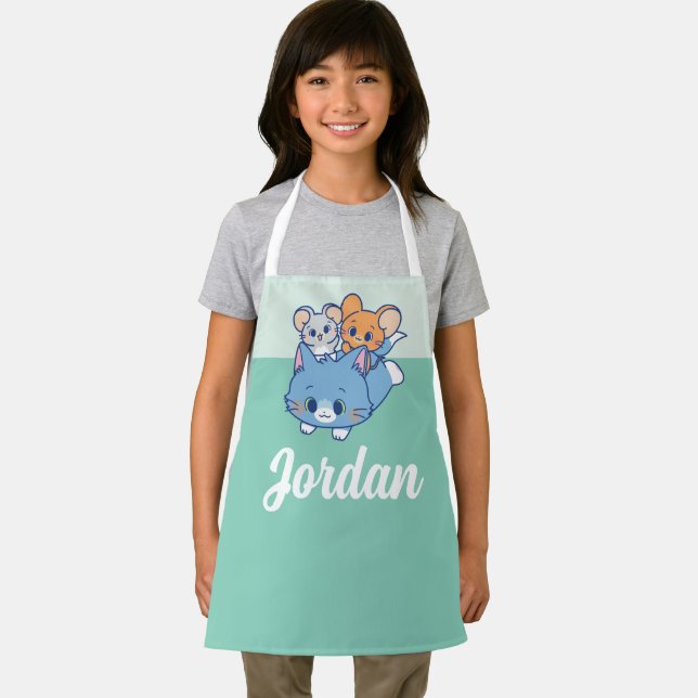 Anime Tom, Jerry, and Tuffy Apron (Insitu)
