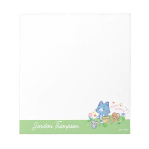 Anime Tom, Jerry, and Tuffy Picnic Notepad
