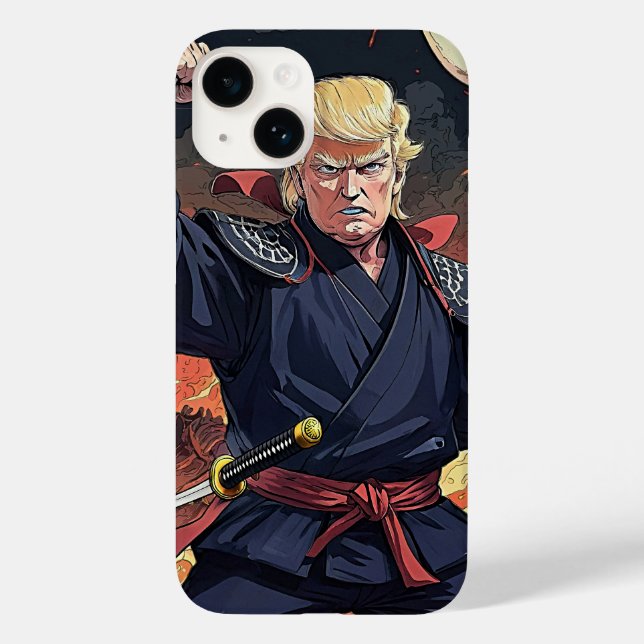 Anime Trump - Fist Raised Case-Mate iPhone Case (Back)