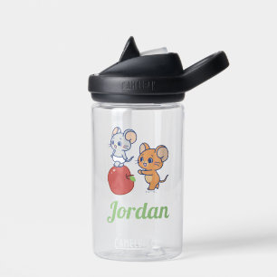 Anime Tuffy and Jerry Apple Rolling Water Bottle