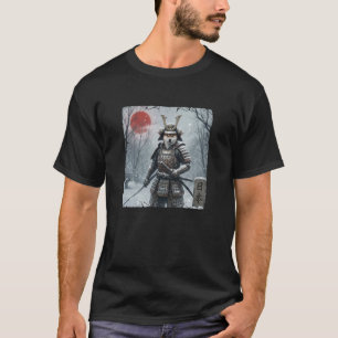 Anime Ukiyo-e Japanese Vintage Warrior Samurai Shi T-Shirt