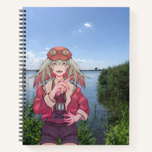 Anime, V Tuber lake Notebook
