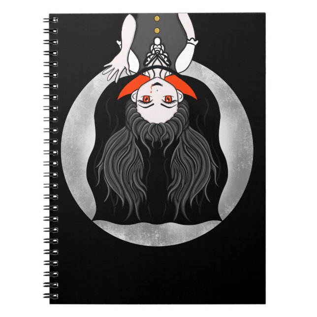 Anime vampire Doll Gothic Notebook (Front)