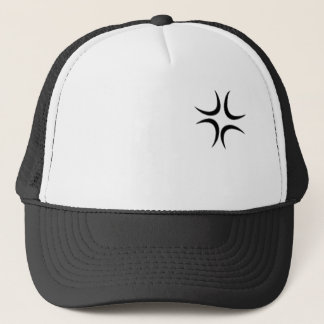 anime vane pulse trucker hat