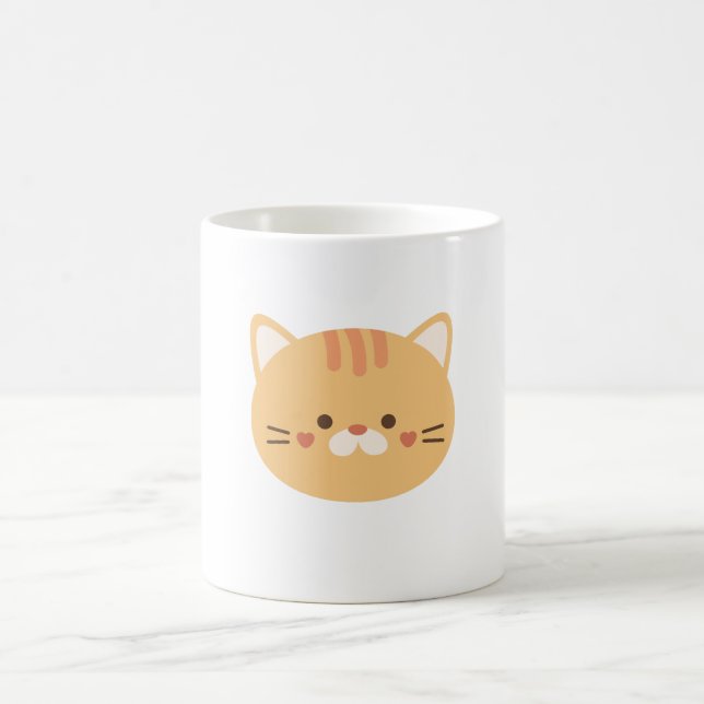 Anime Vibes Mug – Cute & Cool Sticker-Style  (Center)