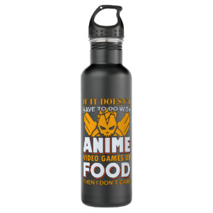 Anime, Video Games & Food Quote   Lovely Design 710 Ml Water Bottle