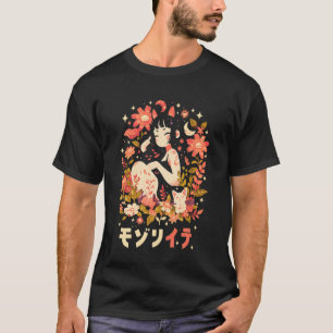Anime Waifu Cute Anime Manga Cat Girl Sweet Retro T-Shirt