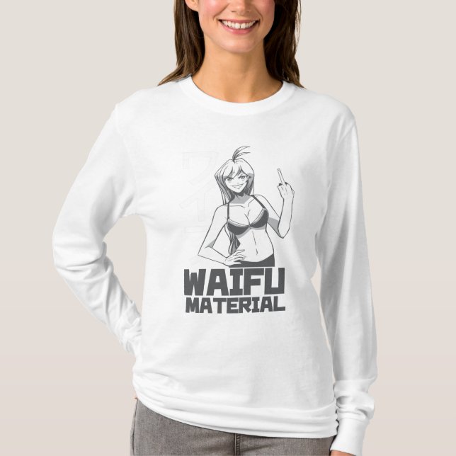 Anime Waifu T-Shirt (Front)