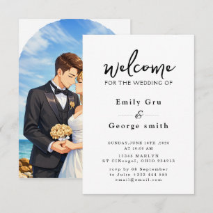 Anime Wedding Invitation
