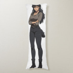 Anime Werewolf Woman Body Cushion