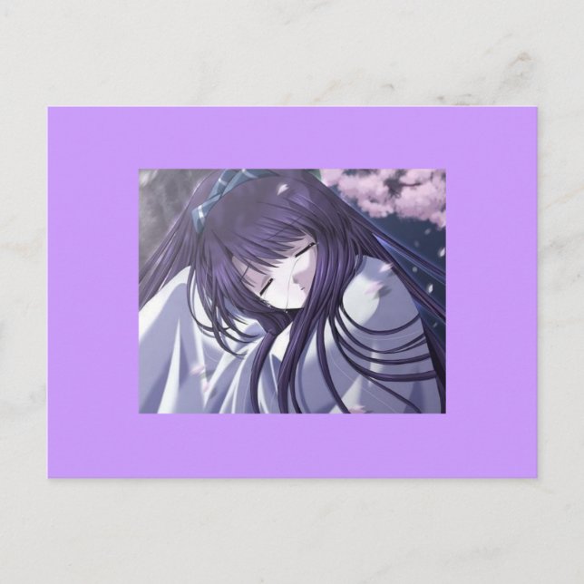 anime yuki postcard (Front)