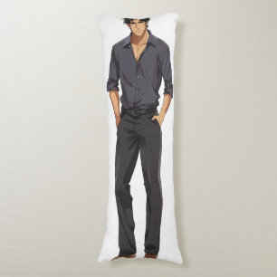 Anime Zaddy Handsome Man Body Cushion