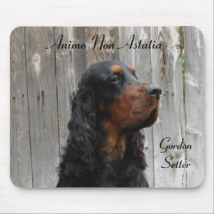 Animo Non Astutia, Gordon Setter Mousepad