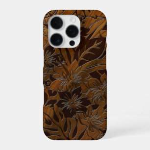 Anini Beach Faux Wood Hawaiian Elm iPhone 16 Pro Case
