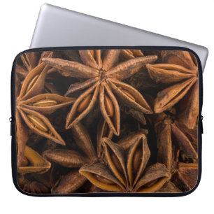 Anise Stars Pattern Laptop Sleeve