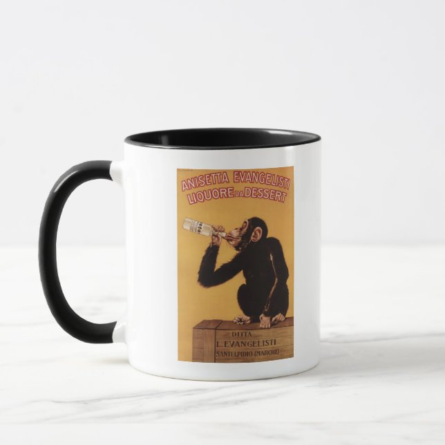 Anisetta Evangelisti Liquore da Dessert Mug (Left)