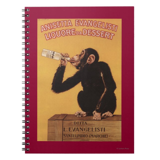 Anisetta Evangelisti Liquore da Dessert Notebook (Front)
