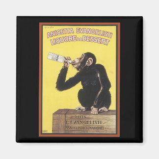 Anisetta Evangelisti Vintage Liquor Ad Magnet