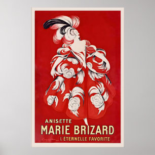 Anisette Marie Brizard French Alcohol Kitchen Poster