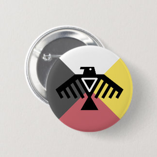 anishinaabe 6 cm round badge