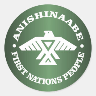 Anishinaabe (Ojibwe, Chippewa) Classic Round Sticker