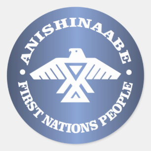 Anishinaabe (Ojibwe, Chippewa) Classic Round Sticker