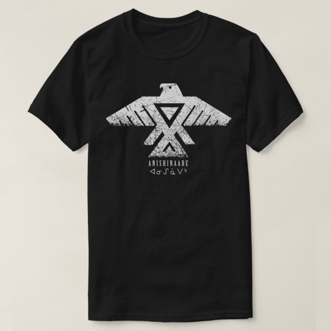 Anishinaabe Thunderbird Native American T-Shirt (Design Front)