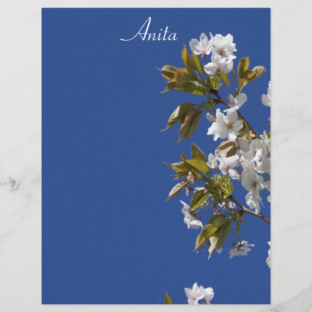 Anita Blossom Letterhead (Front)