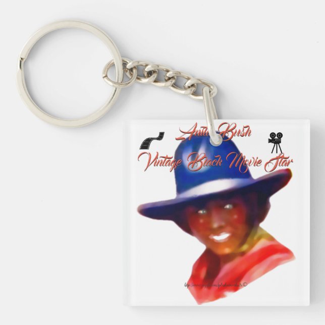 "Anita Bush" Key Ring (Front)