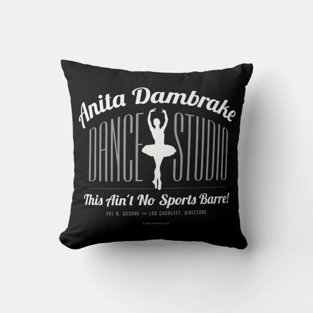Anita Dambrake Dance Studio Cushion (Front)