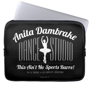 Anita Dambrake Dance Studio Laptop Sleeve