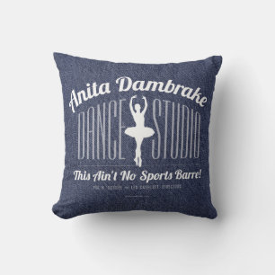 Anita Dambrake Dance Studio Throw Pillow