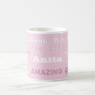 Anita Pink Best Friend Mug