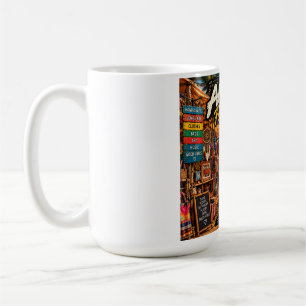 Anjuna Flea Market — Goa Vibes Coffee Mug