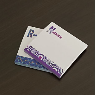 Ankara fabric design post it notes