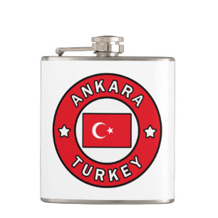 Ankara Turkey Hip Flask