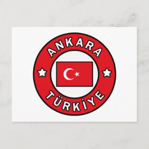 Ankara Türkiye Postcard