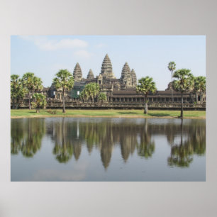 ankgor wat reflections poster