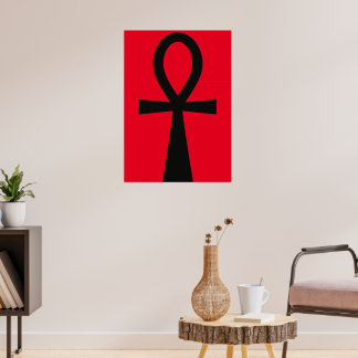 Ankh – Anch – The symbol of life and eternity Poster