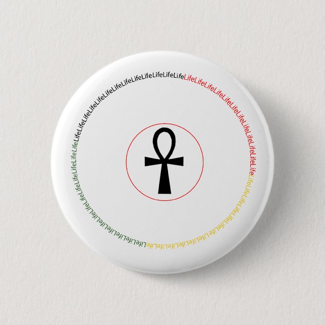 Ankh Button (Front)