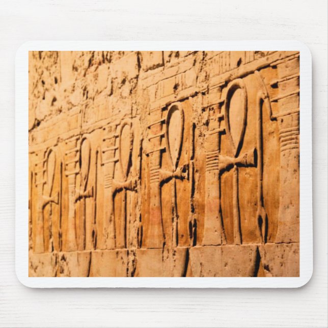 Ankh carvings.jpg mouse pad (Front)