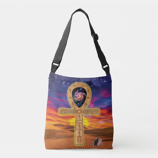 Ankh Crossbody Bag (Front)