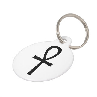 Ankh Egyptian Life Symbol Pet Tag