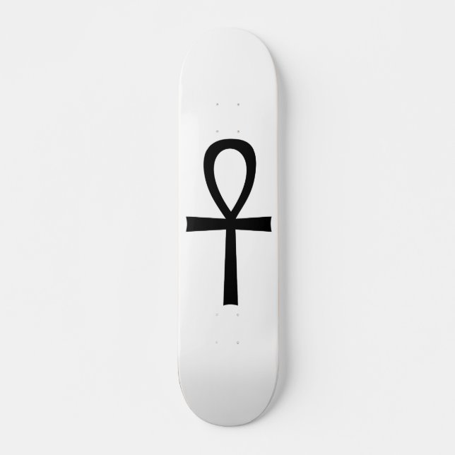 Ankh Egyptian Life Symbol Skateboard (Front)