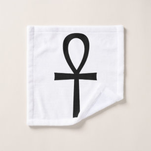 Ankh Egyptian Life Symbol Wash Cloth