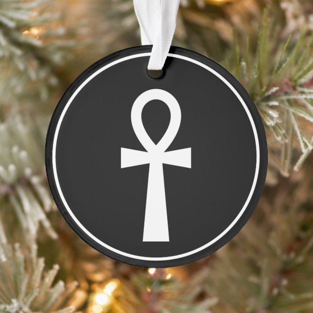 Ankh Egyptian Symbol Ornament (Tree)