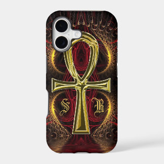 Ankh Gold Goddess Custom Name Gold Ankh