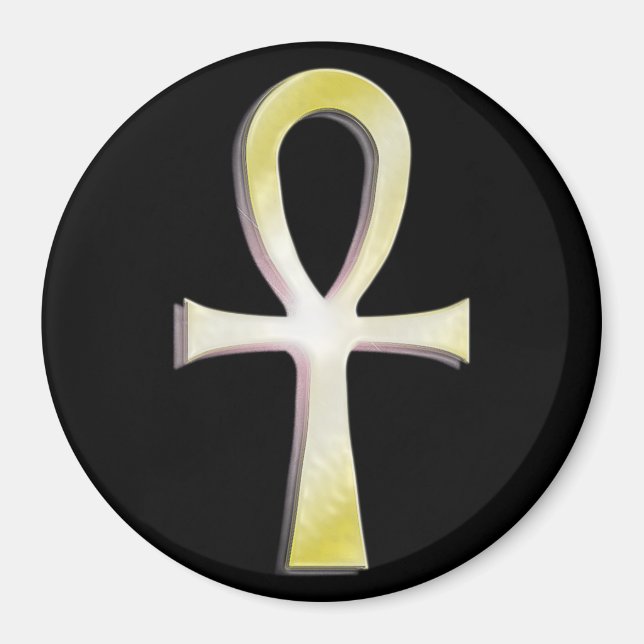 Ankh gold Magnet (Front)