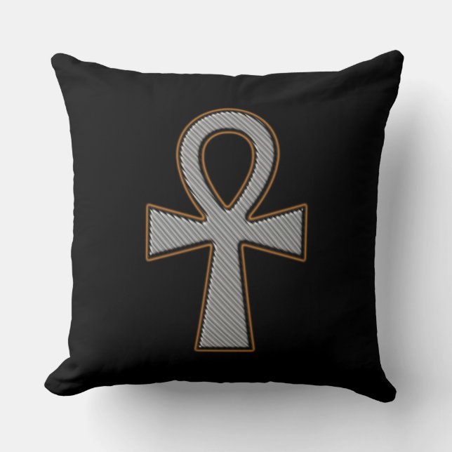 Ankh Key Of Life Pillow (Front)